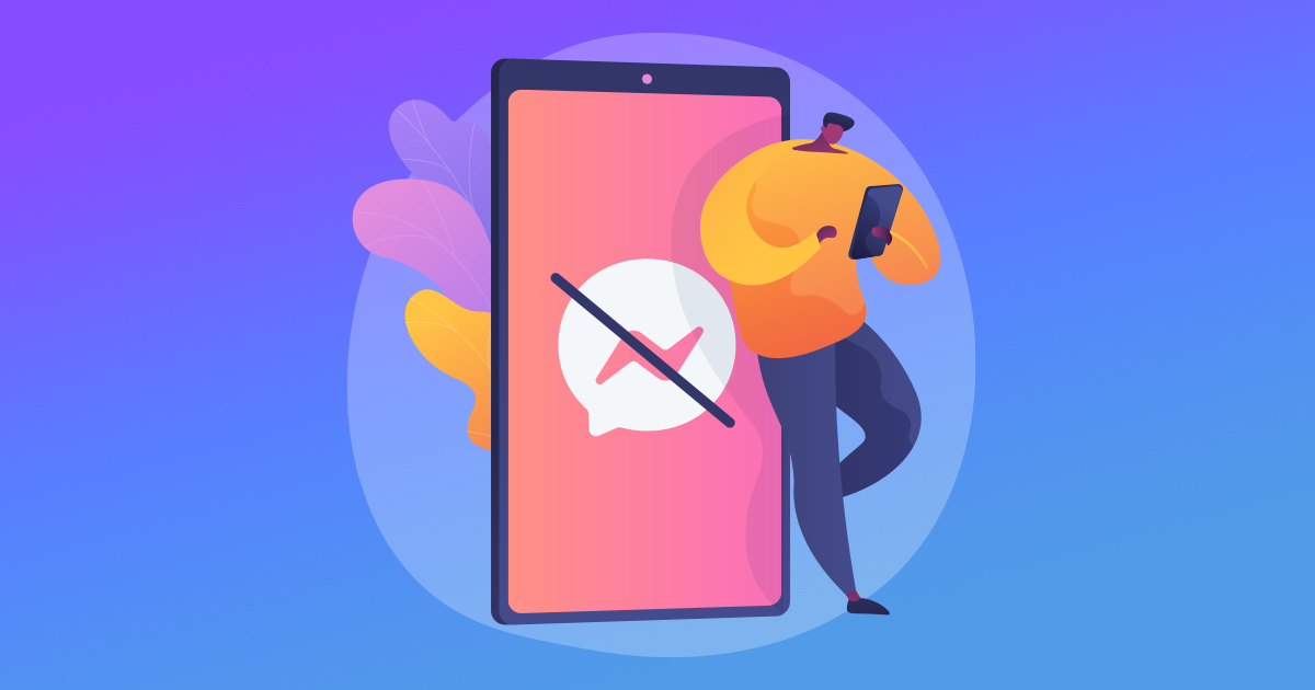Як написати тому, хто заблокував тебе в Messenger